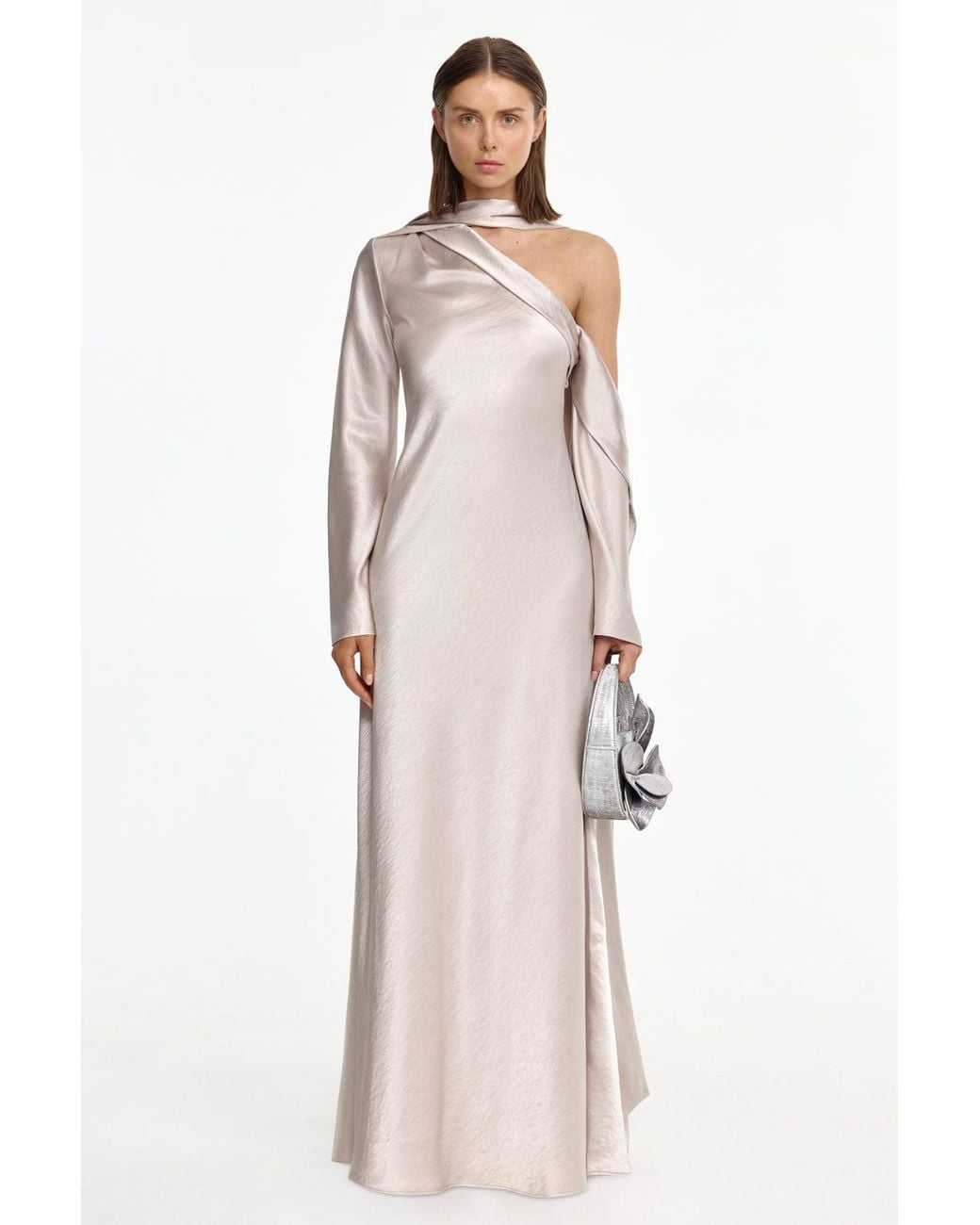 Acler Natural Callands Maxi Dress For Polyester