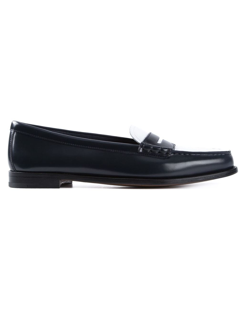 ローファー・オックスフォード CHURCH'S Two-Tone Leather Natale Loafers Church's Natalie Two-tone Leather Loafers In Multi | ModeSens