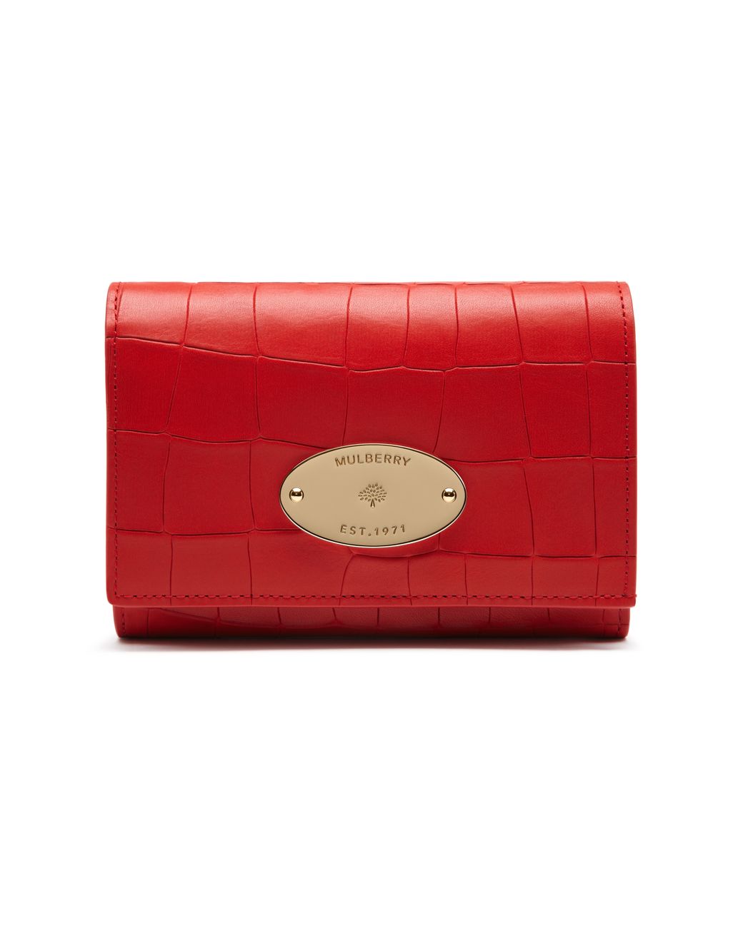 Mulberry French Purse in Red | Lyst