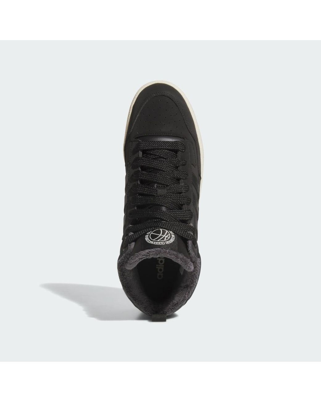 Adidas Black Rapid Court Mid Winterized Shoes