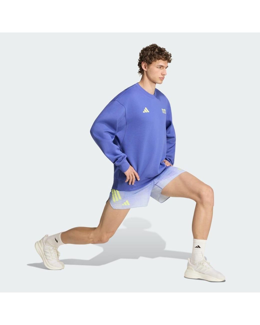 Adidas Blue Bmw Berlin- Marathon 2026 All Szn Sweatshirt for men
