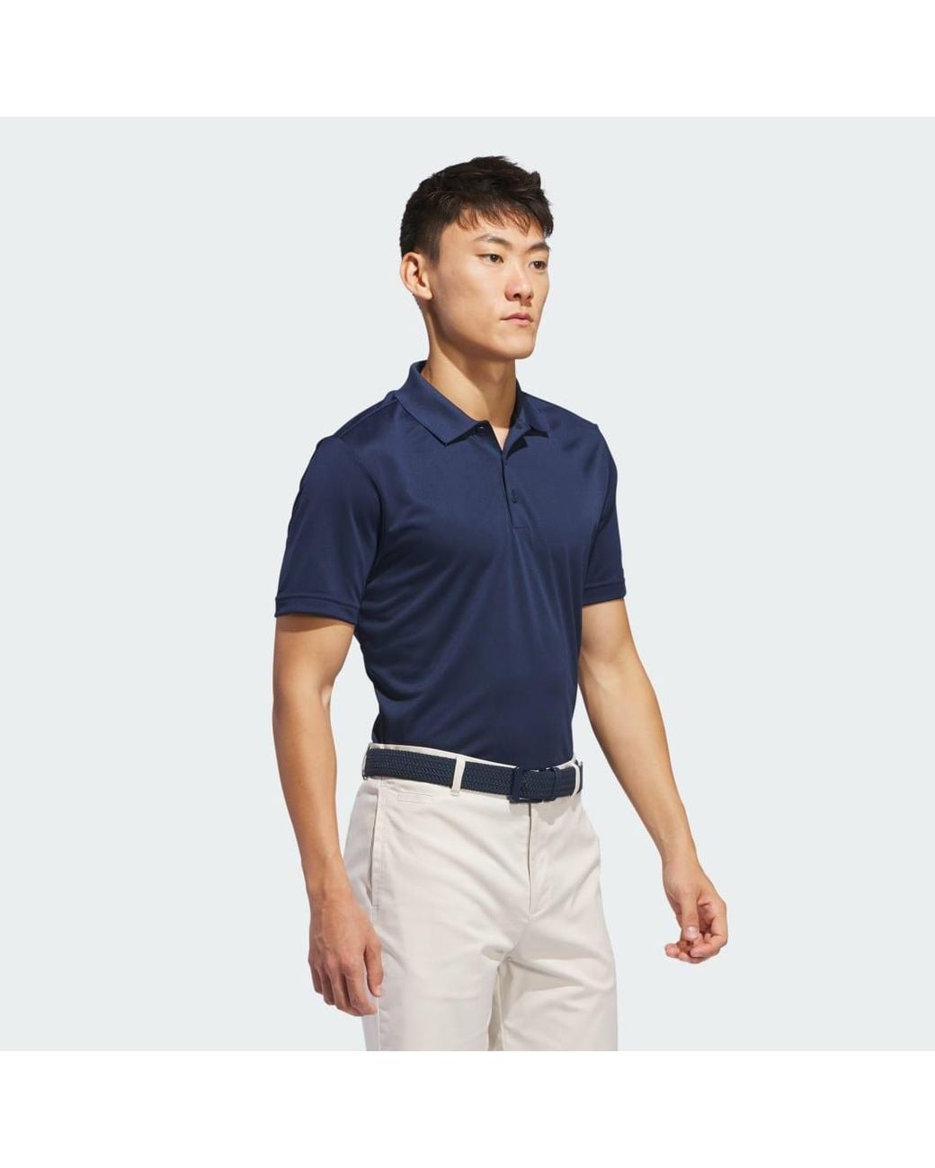 Adidas Blue Core Performance Primegreen Polo Shirt for men