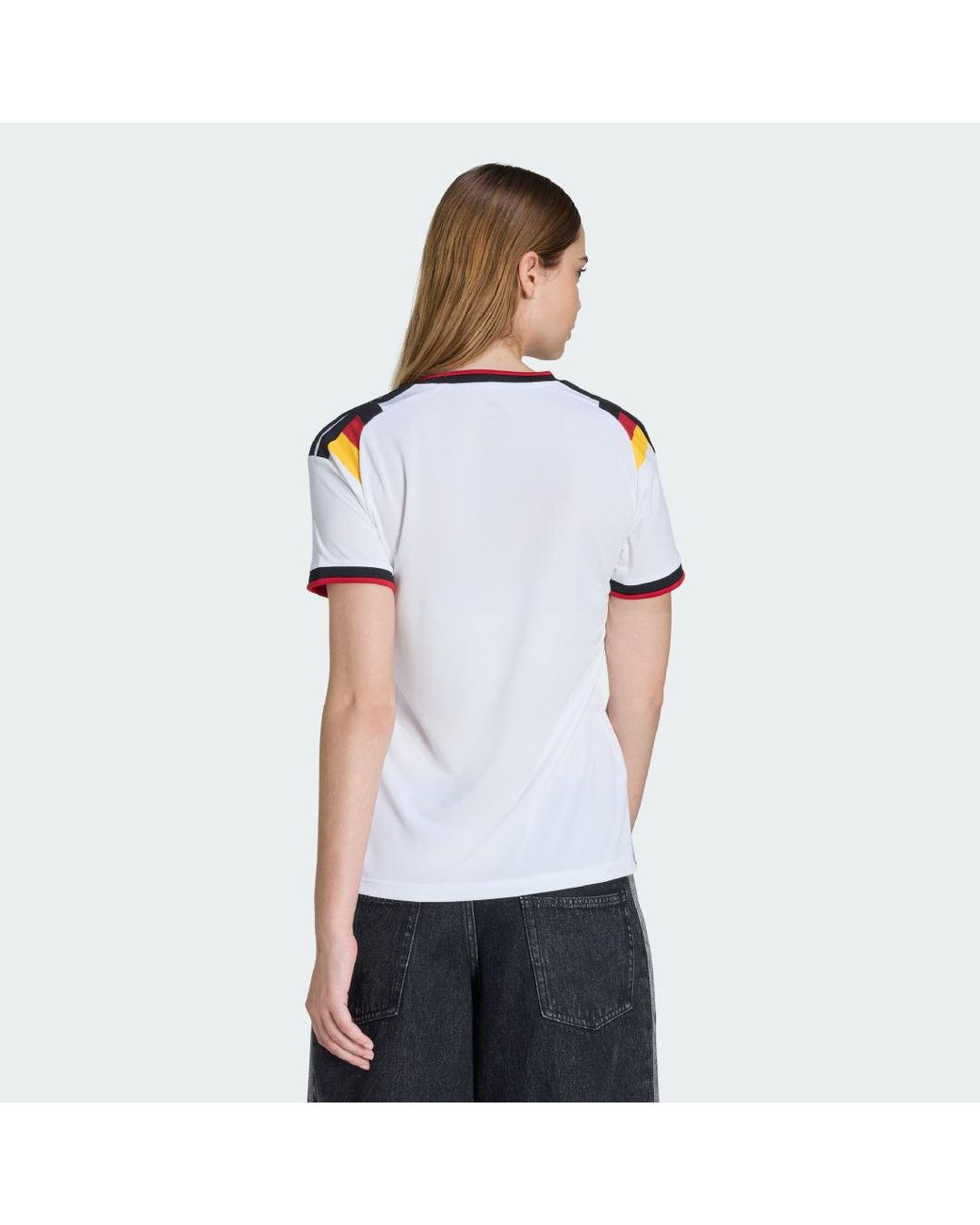 Adidas White Football Germany 26 Home Jersey Jz4559