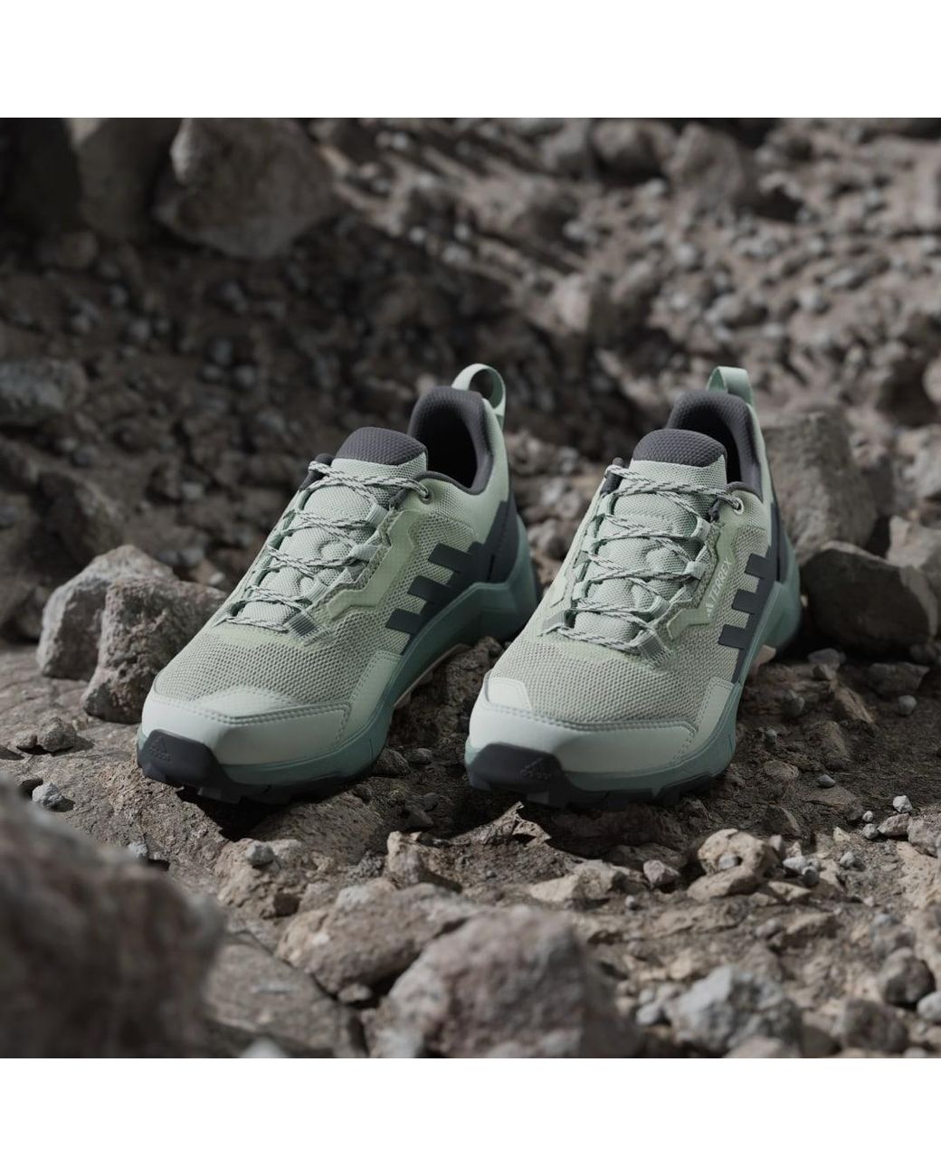 Adidas Green Terrex Ax4 Hiking Shoes