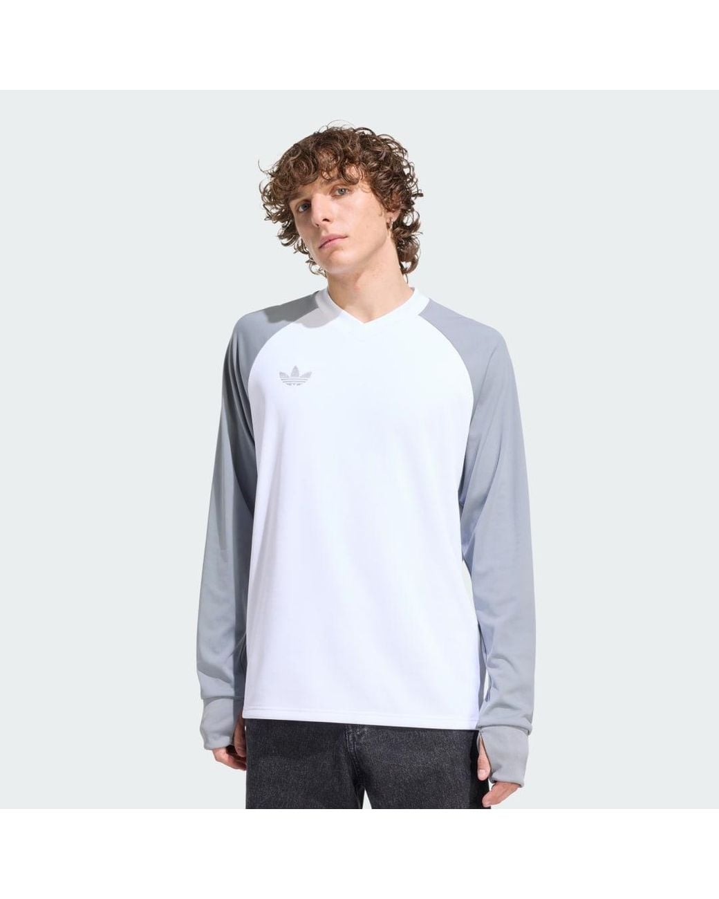 Adidas Blue 26 Pre Match Warm Top Trefoil for men