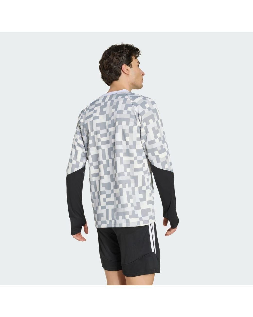 Adidas Gray 26 Pre Match Warm Top for men