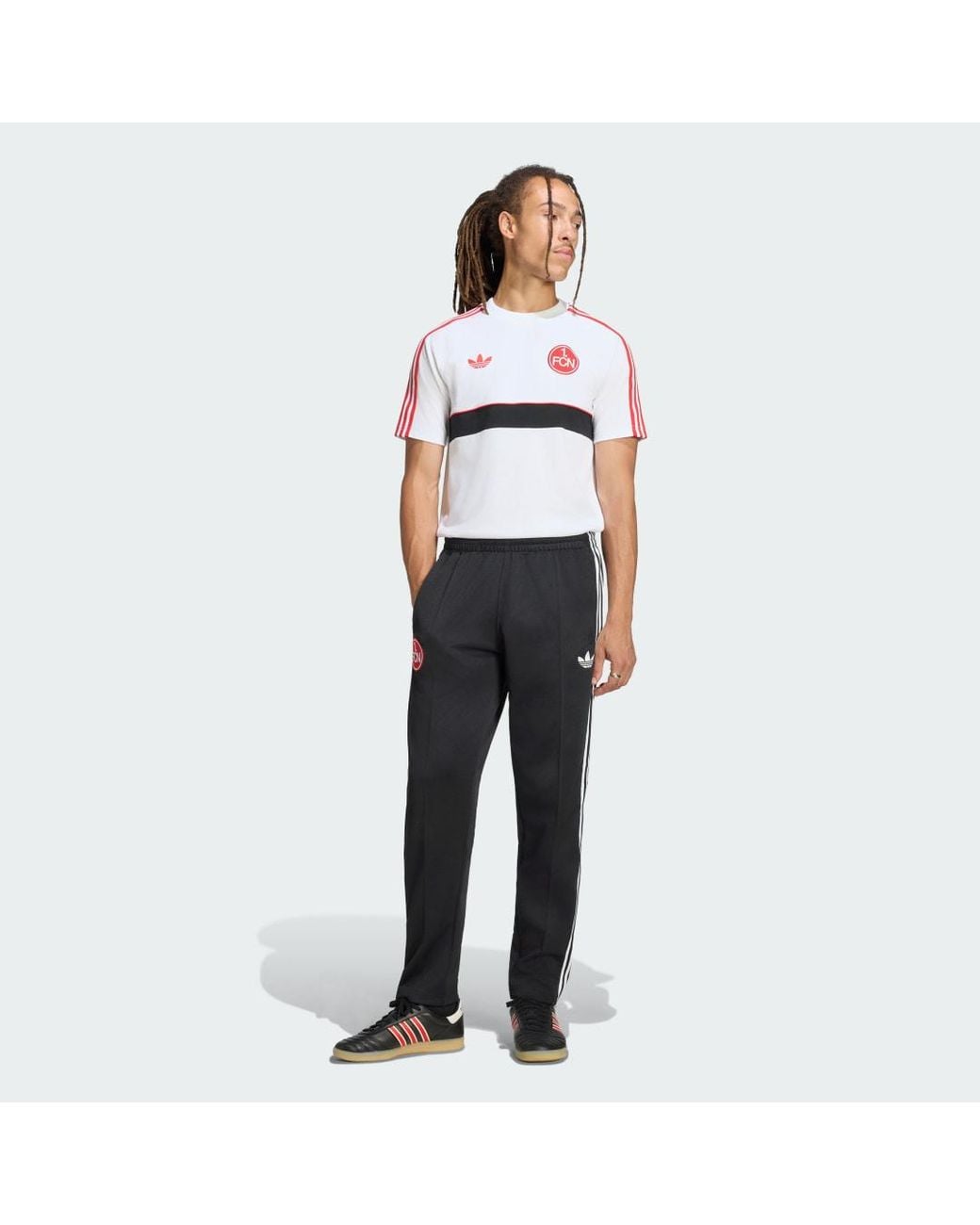 Adidas Black 1.Fc Nürnberg Og Trackpants for men