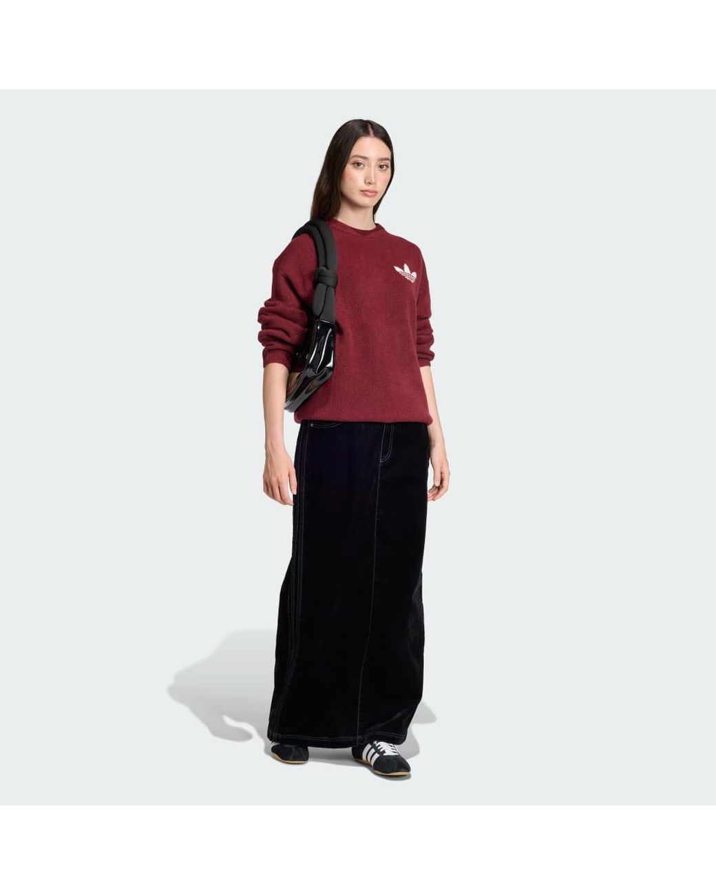 Adidas Red Originals Athletic Dept Knitted Sweater