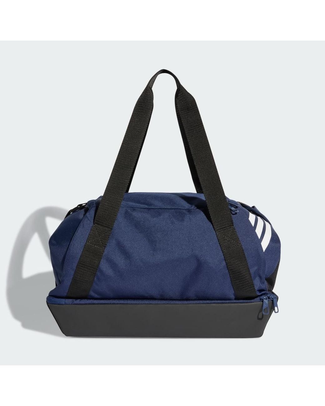 Adidas Blue Tiro Duffle Bag Small With Bottom Compartment