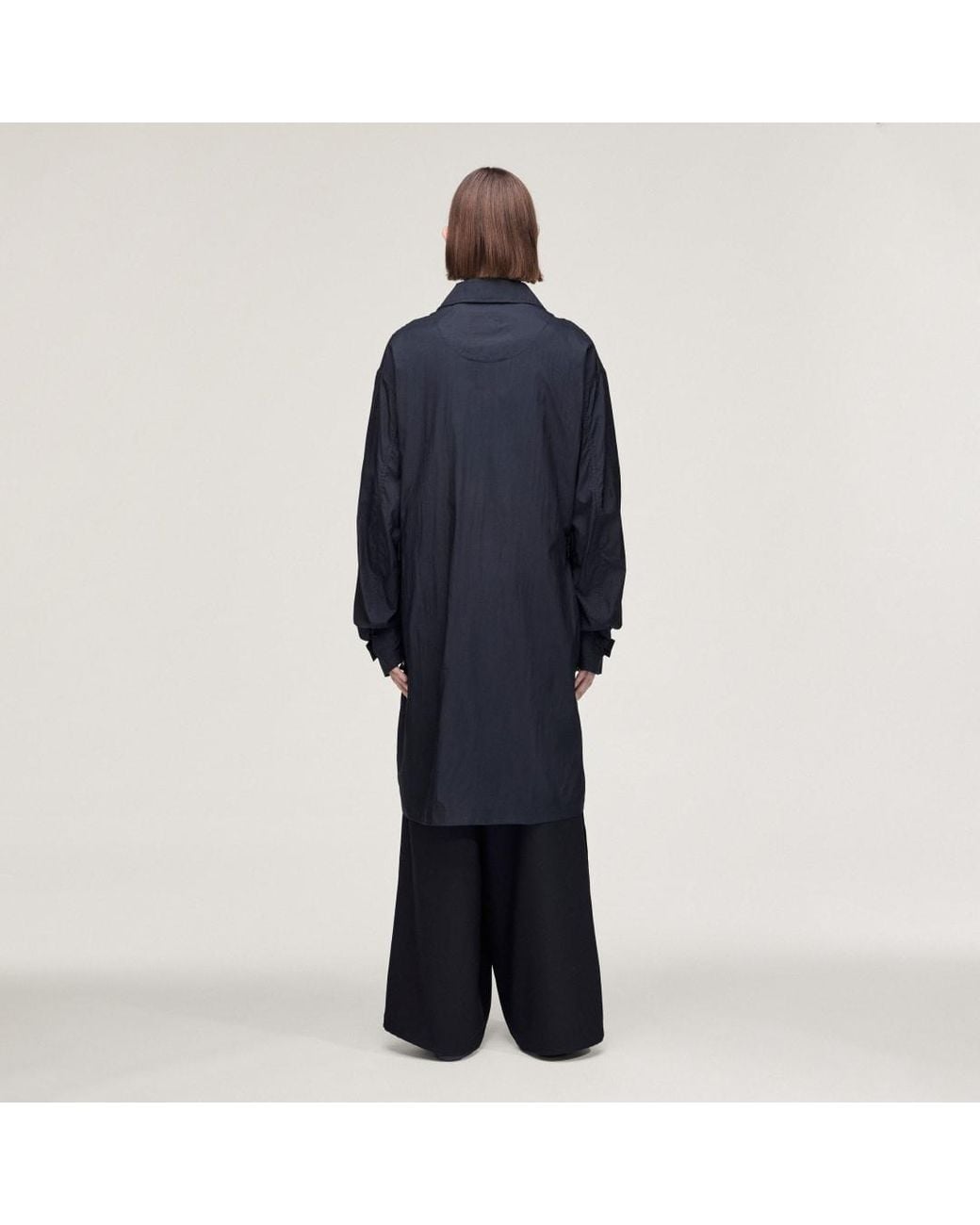 Adidas Blue Y-3 Nylon Parka