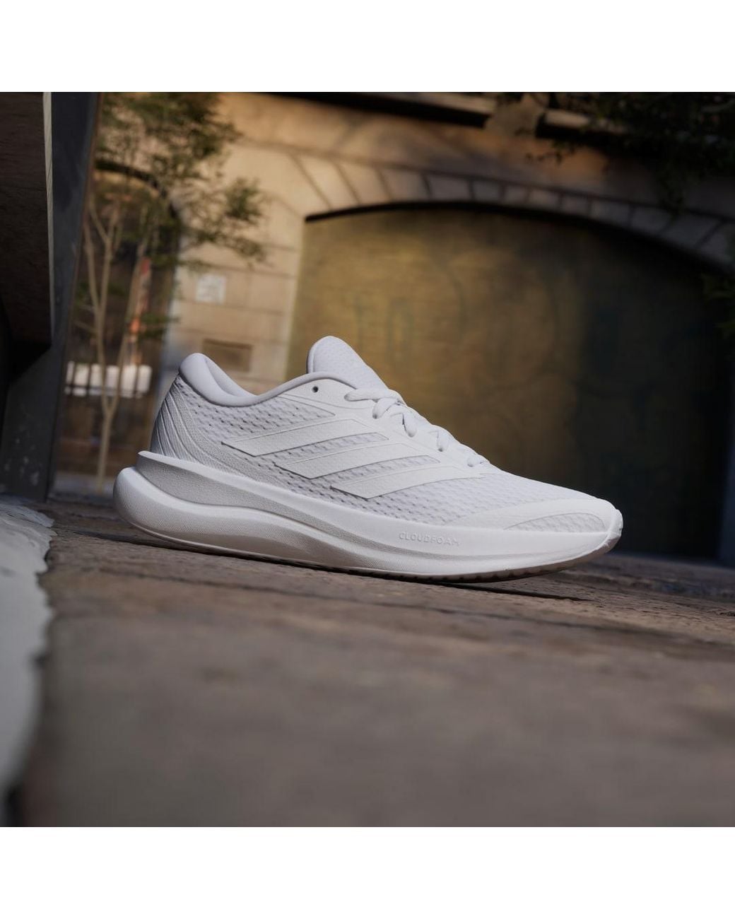 Adidas White Runfalcon Sneakers