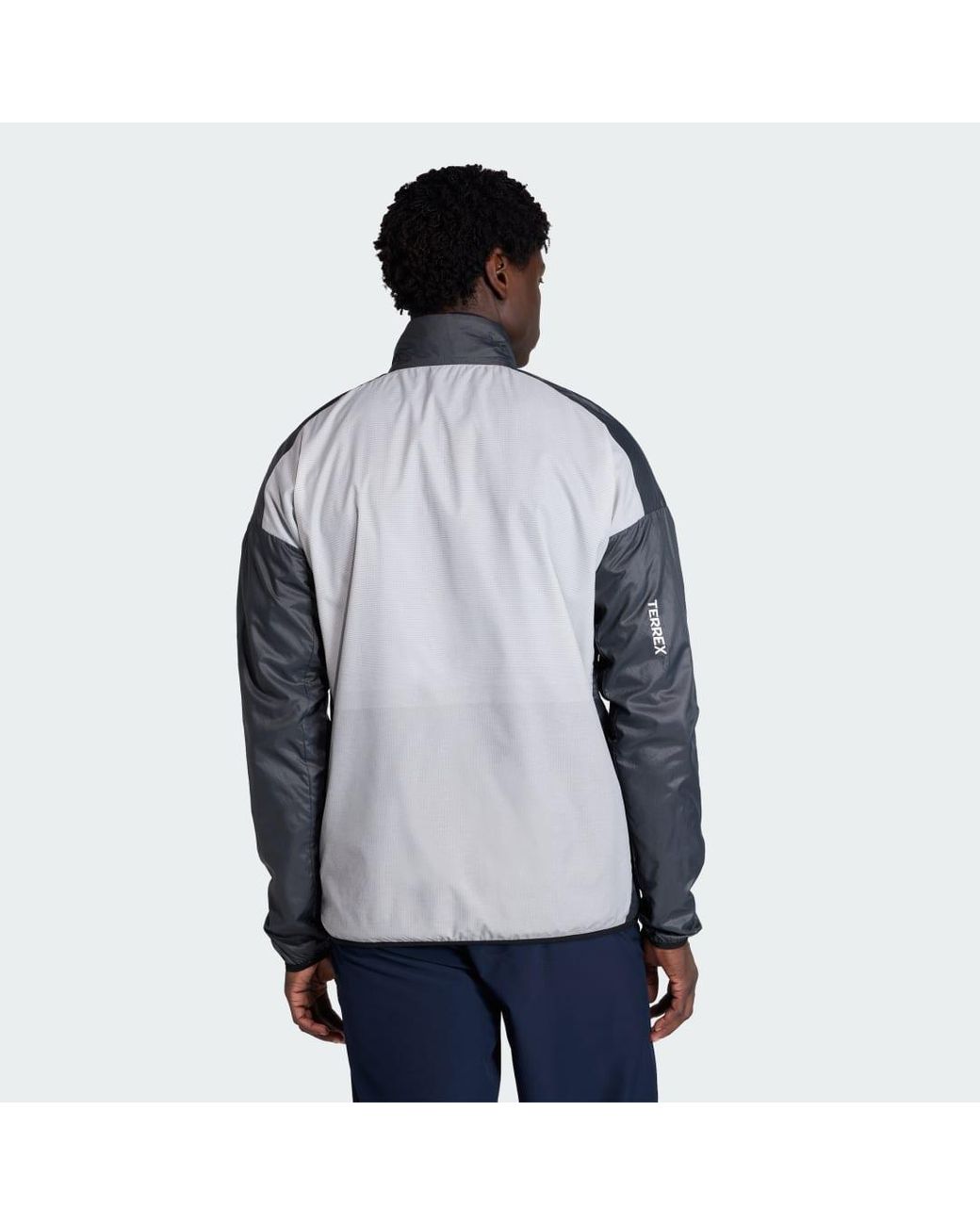Adidas Blue Terrex Multi Clima365 Windweave Jacket for men