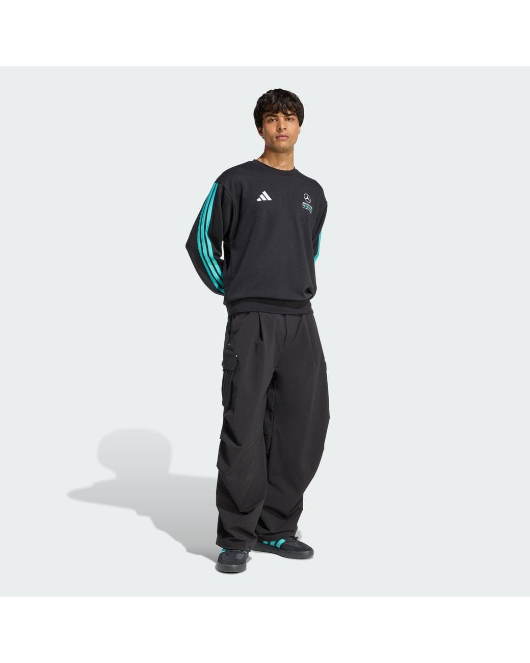 Adidas Black Mercedes for men
