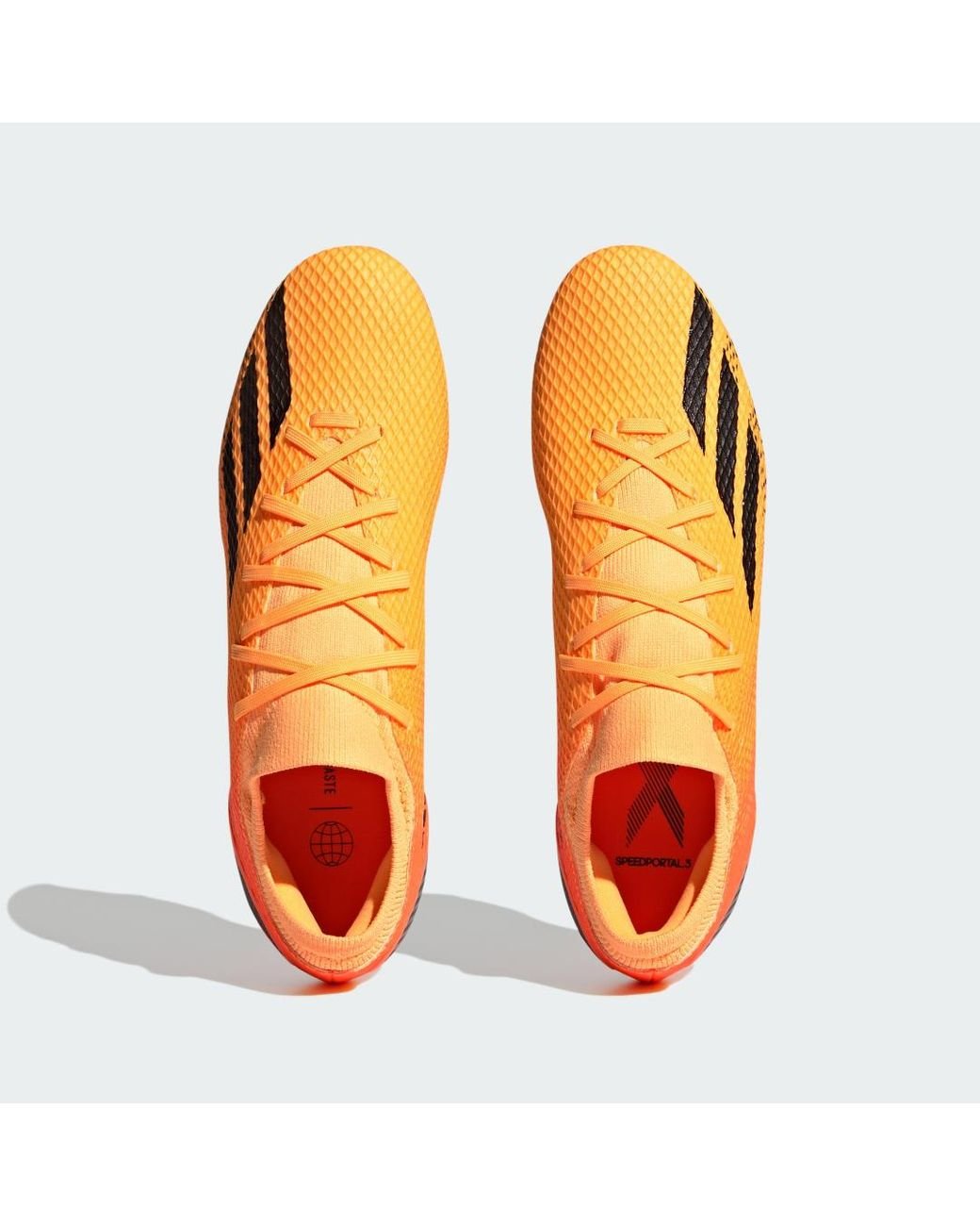 Bota de fútbol X Speedportal.3 césped natural seco de adidas de color  Naranja | Lyst