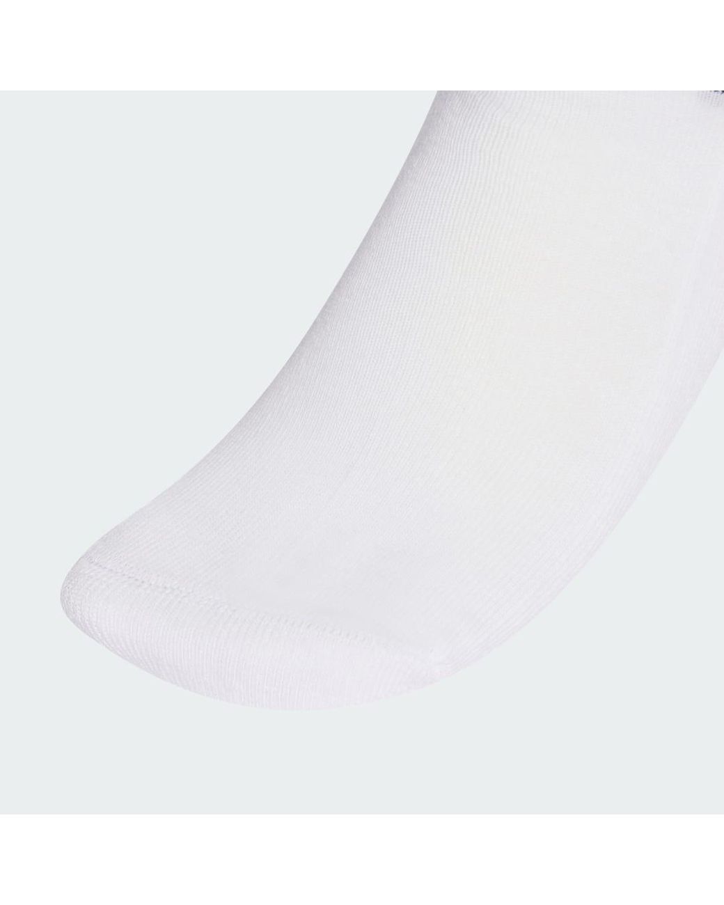 Adidas White Trefoil Ankle Socks 3 Pairs