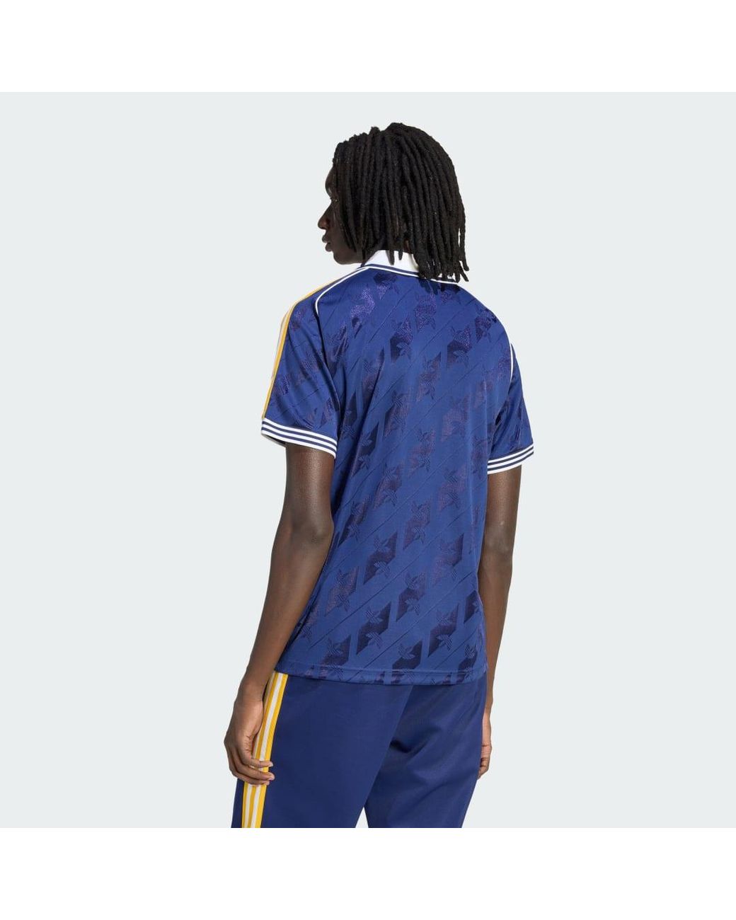 Adidas Blue Real Madrid Originals Jersey for men