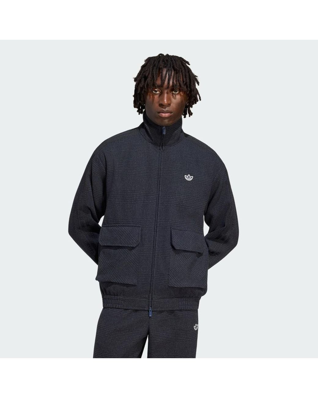 Adidas Blue Winter Club Jacket for men
