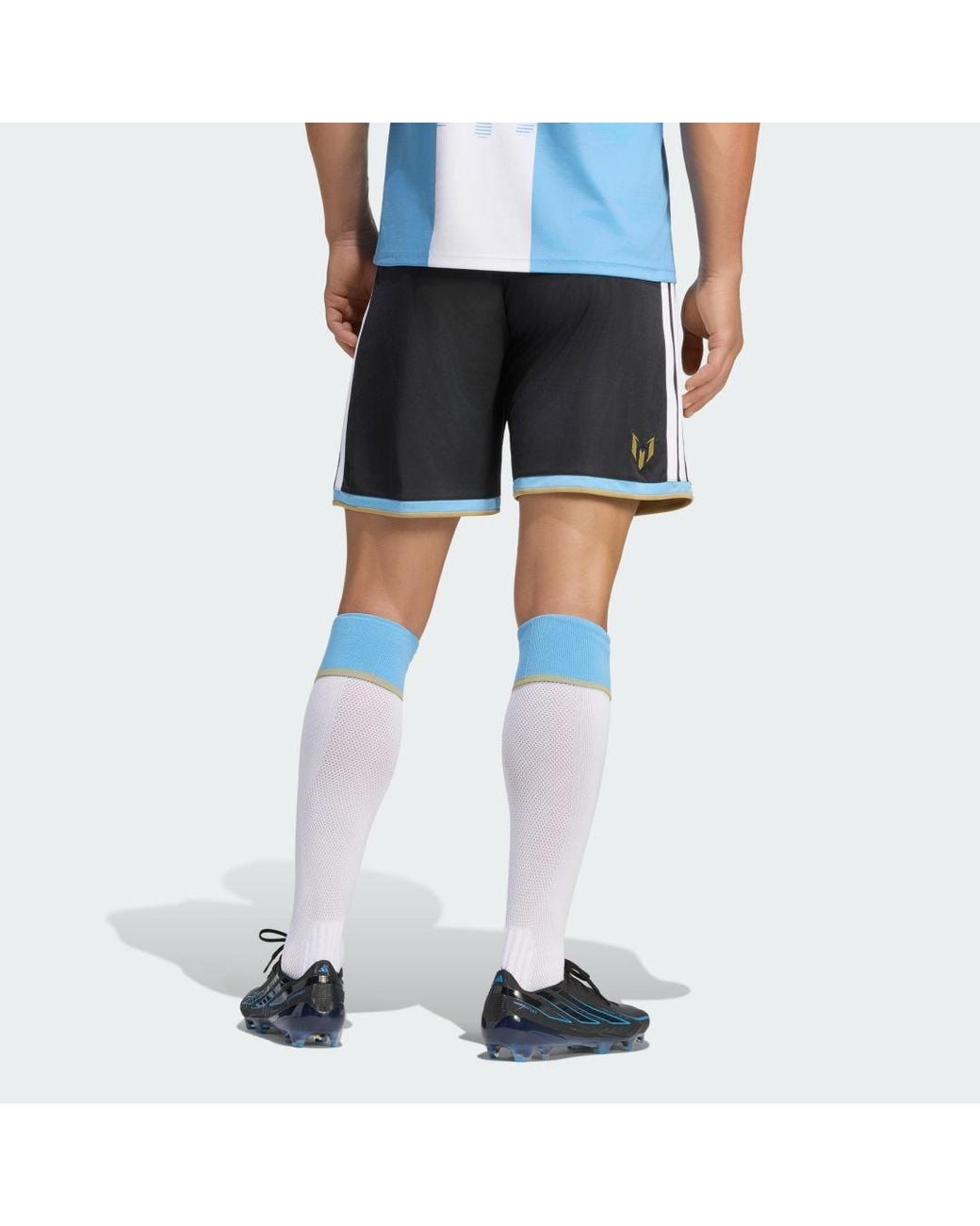 Adidas Blue Argentina Messi 26 Shorts for men