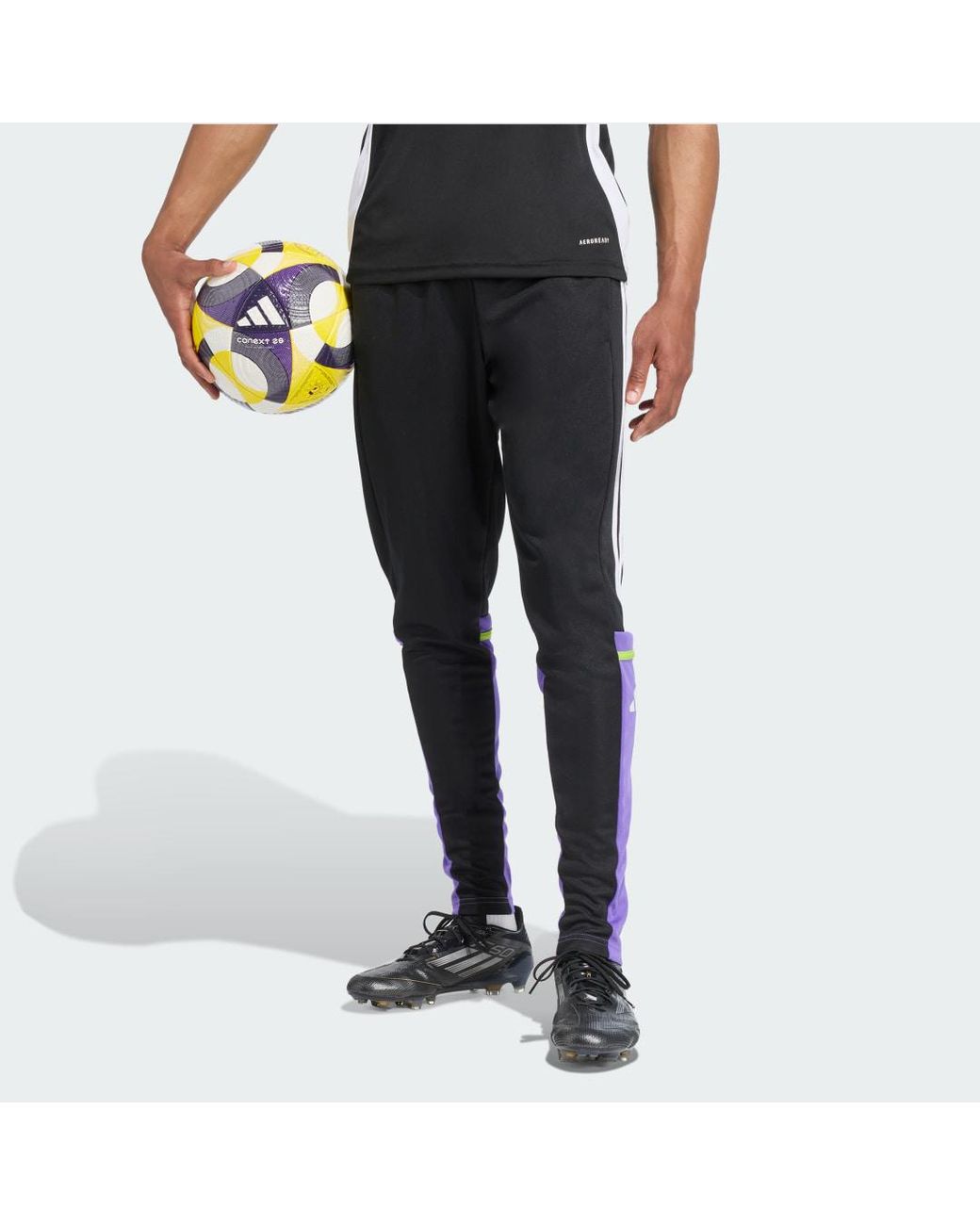 Adidas Black Squadra 25 Training Pants for men
