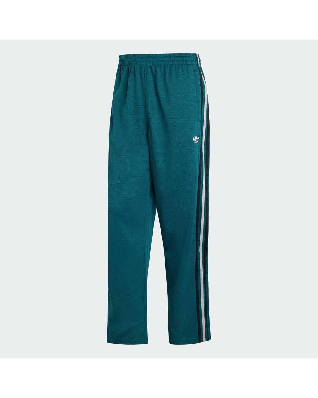 Adidas Green Adicolor Sst Loose Mesh Track Joggers for men