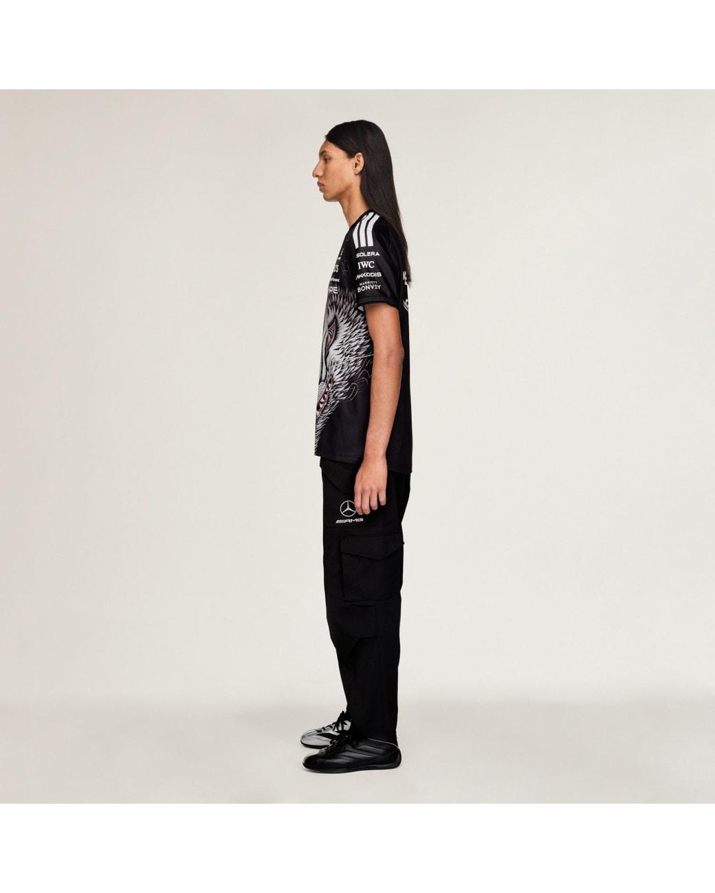 Adidas Black Y-3 Mercedes