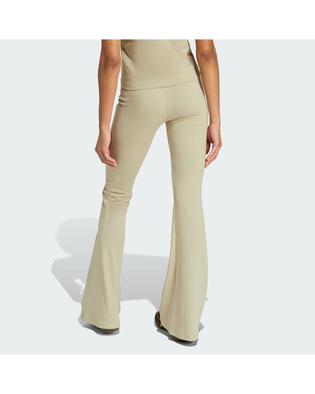 Adidas Natural Essentials Rib Flared Leggings