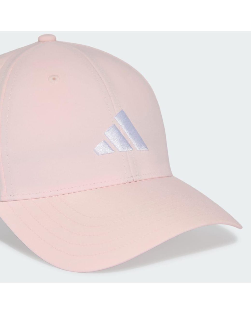 Adidas Pink New Logo Embroidered Baseball Cap