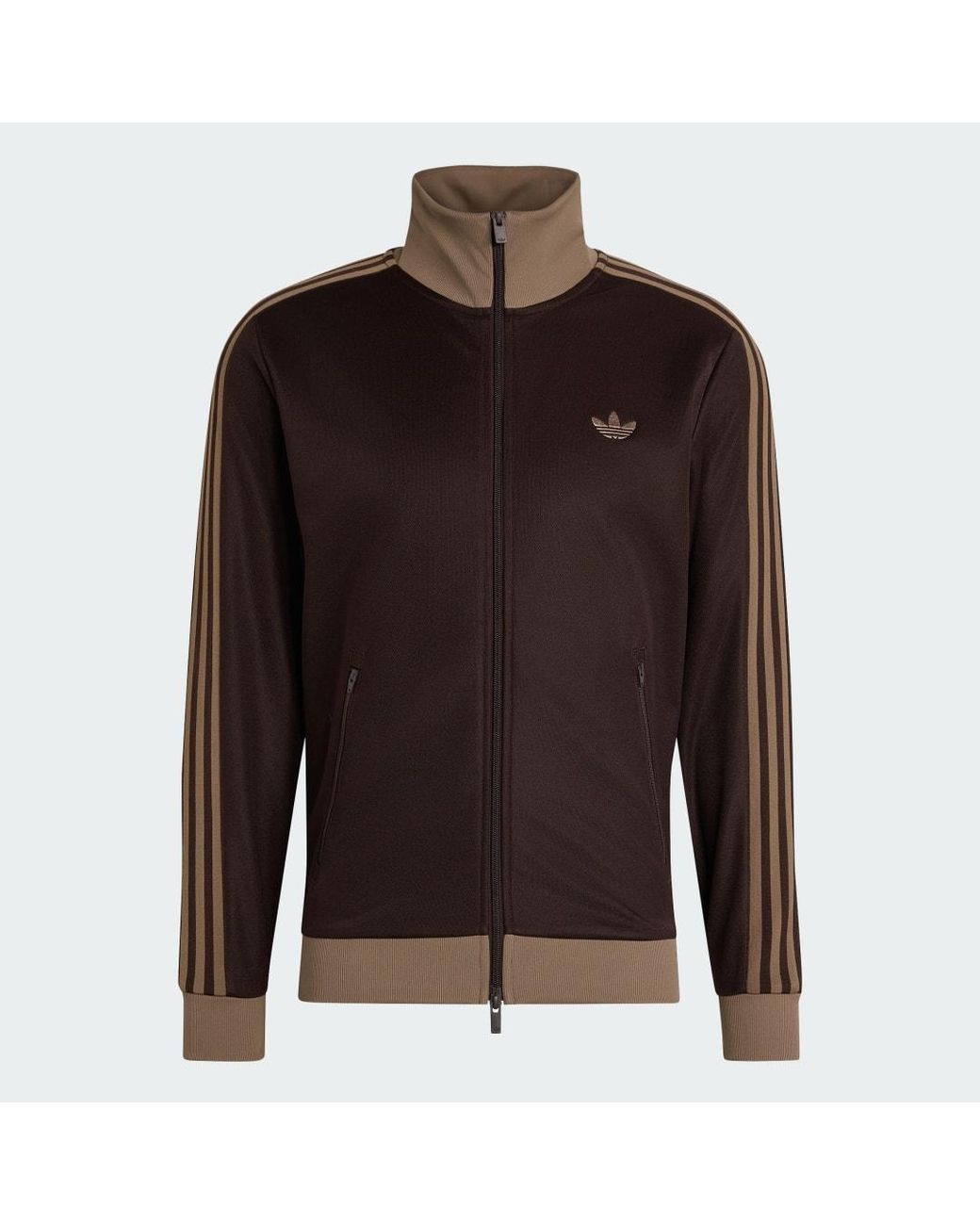 Adidas Brown Sweatshirt Adidas Classic Track Top for men
