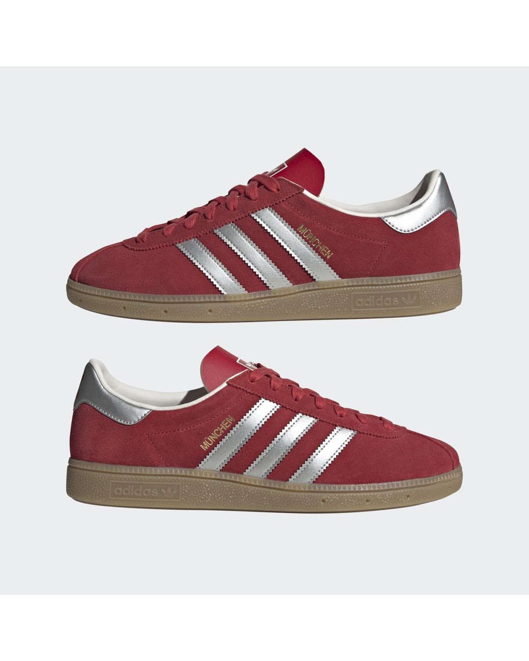 adidas Munchen Shoes in Red Lyst UK