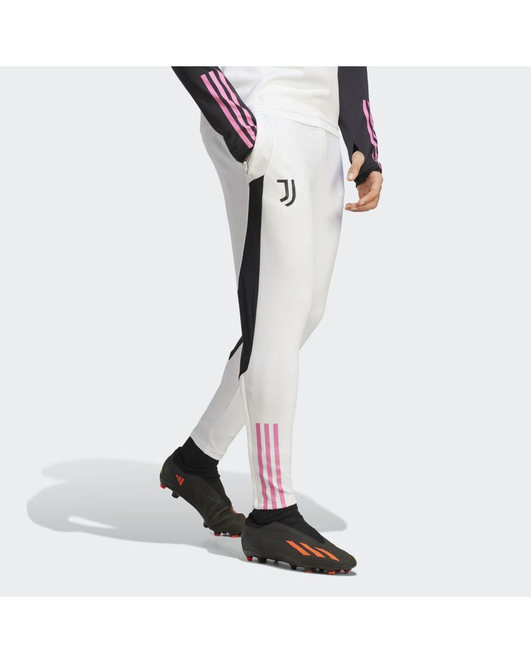 Juventus Pantalones adidas de hombre de color Blanco | Lyst