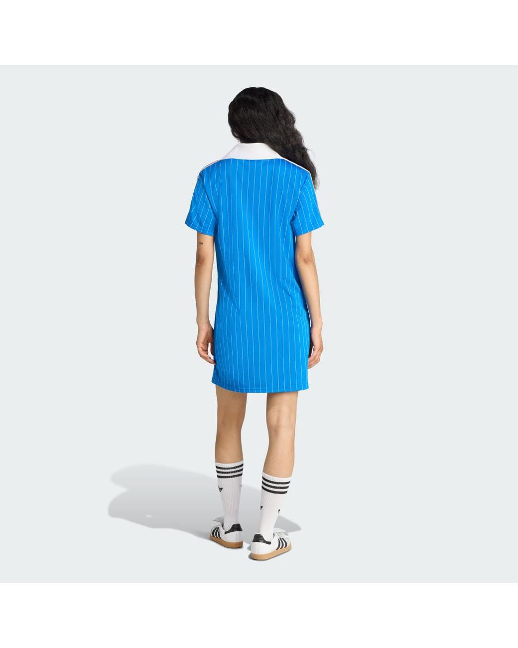Adidas Blue Real Madrid Terrace Icons Dress