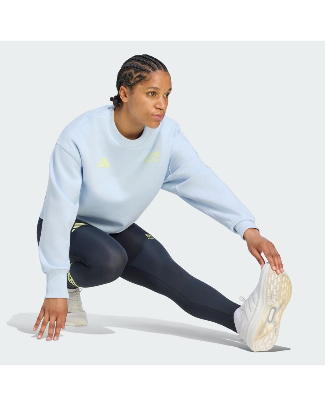 Adidas Blue Bmw Berlin-Marathon 2026 All Szn Sweatshirt