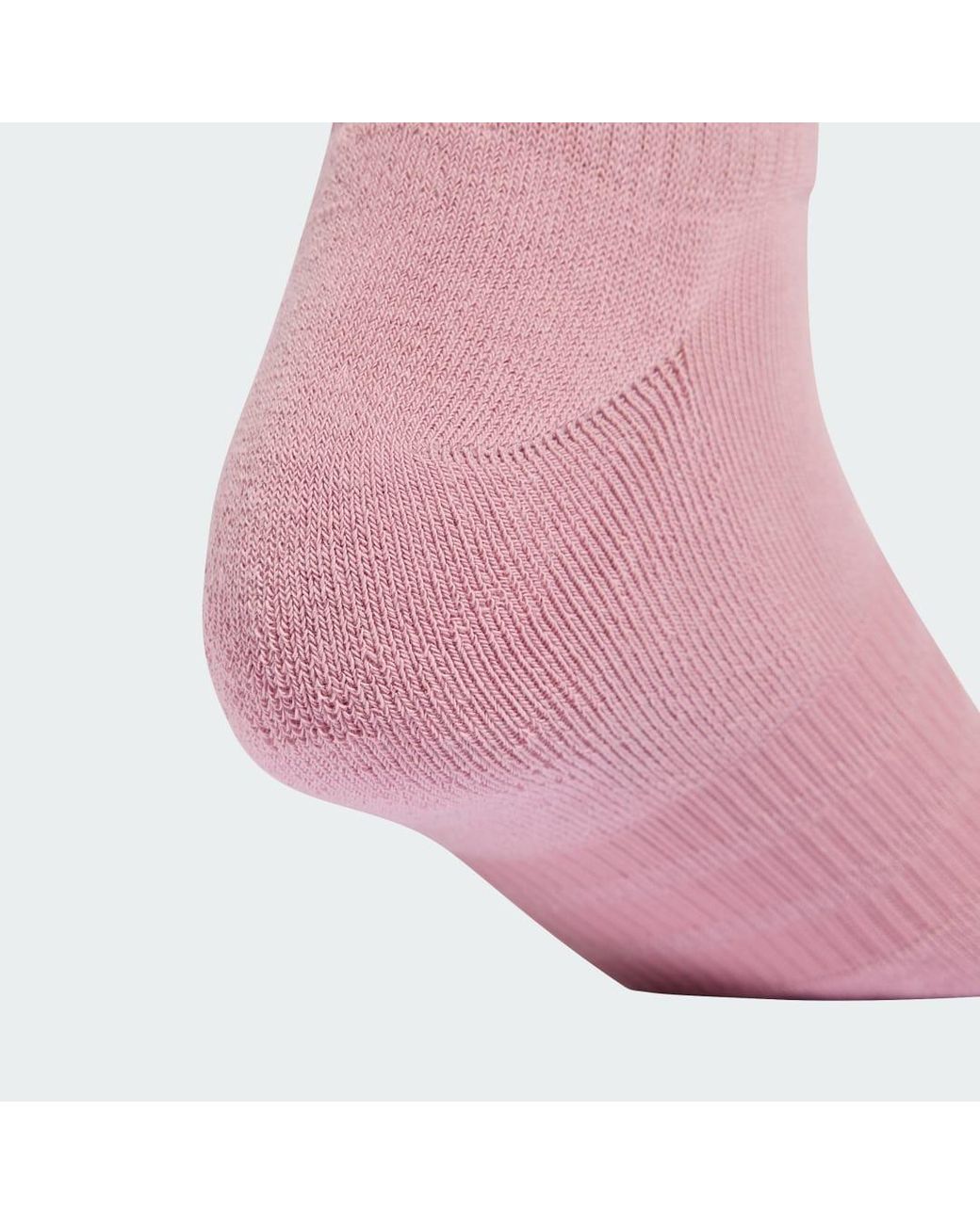 Adidas Pink Cushioned Sportswear Ankle Socks 3 Pair Pack