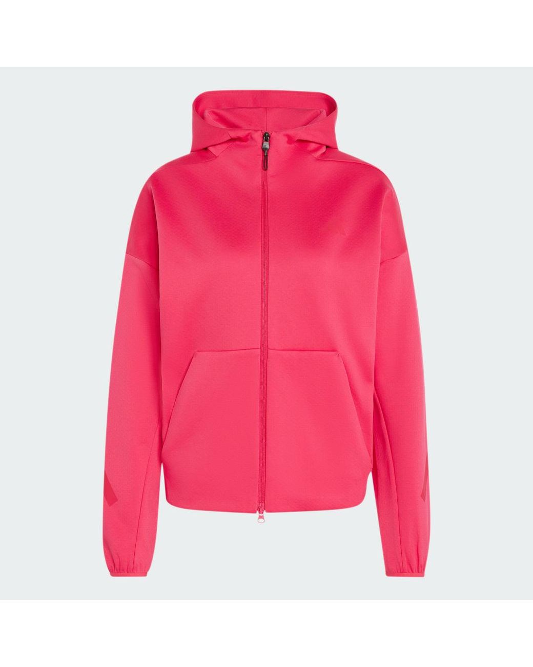 Adidas Originals Pink Adidas Z.n.e. Full Zip Hoodie
