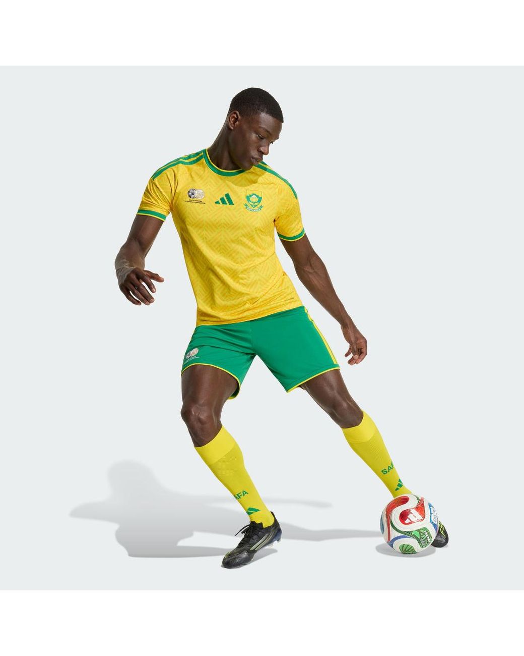 Adidas Yellow South Africa 26 Home Jersey for men