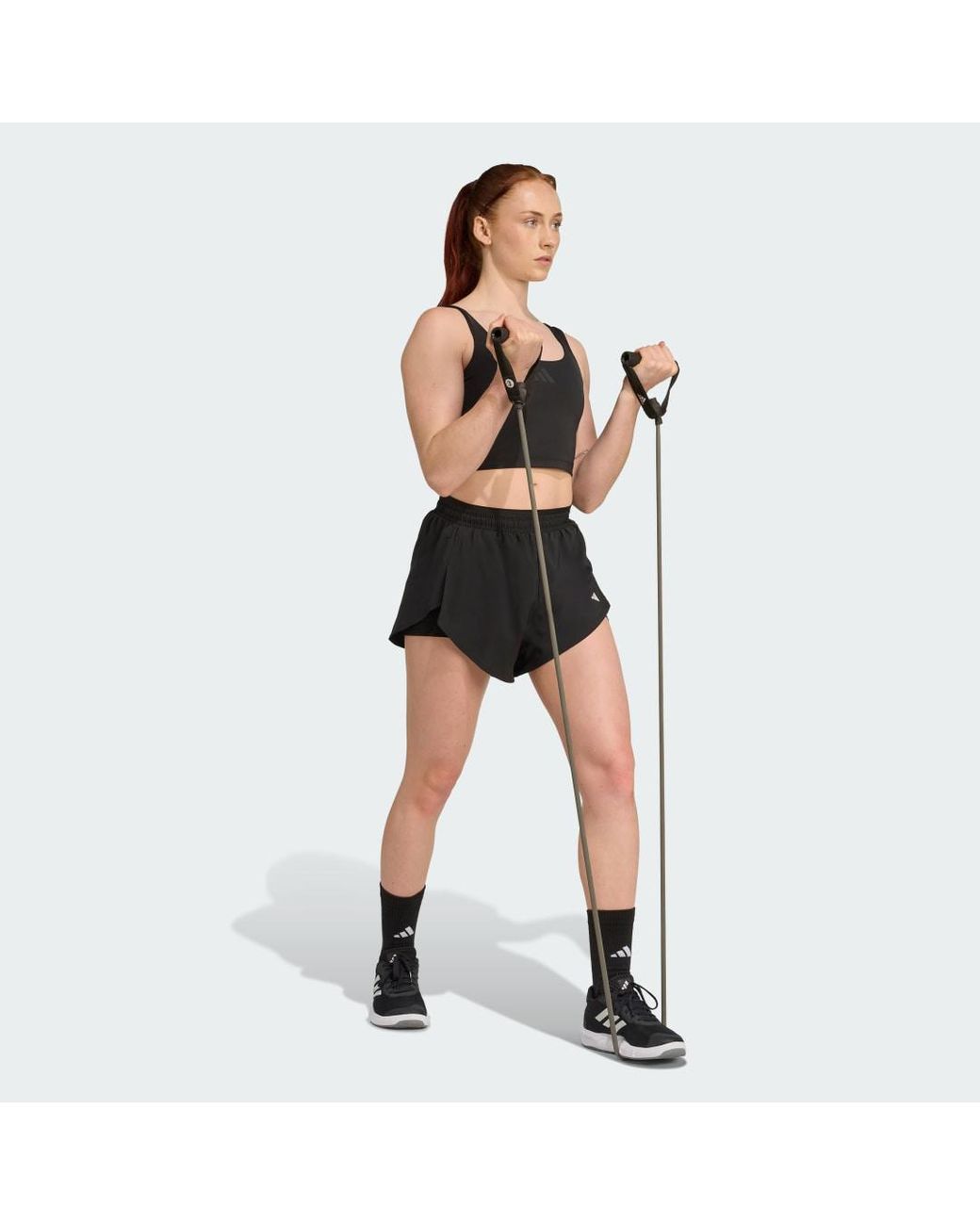 Adidas Black Power Light Support Bra Tank Top