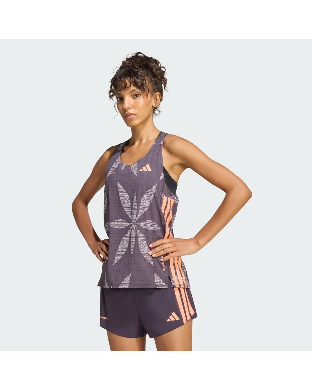 Adidas Blue Running X Labrum Singlet