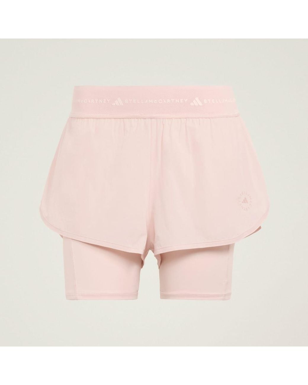 Adidas Pink By Stella Mccartney Training 2In1 Short