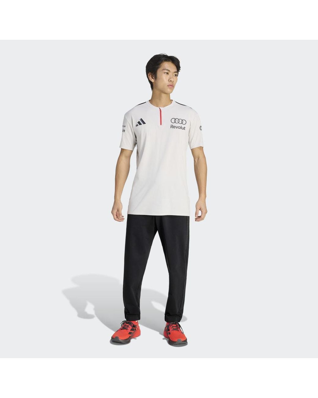 Adidas Gray Audi Revolut F1 Team Engineers &Amp; Marketing Joggers for men