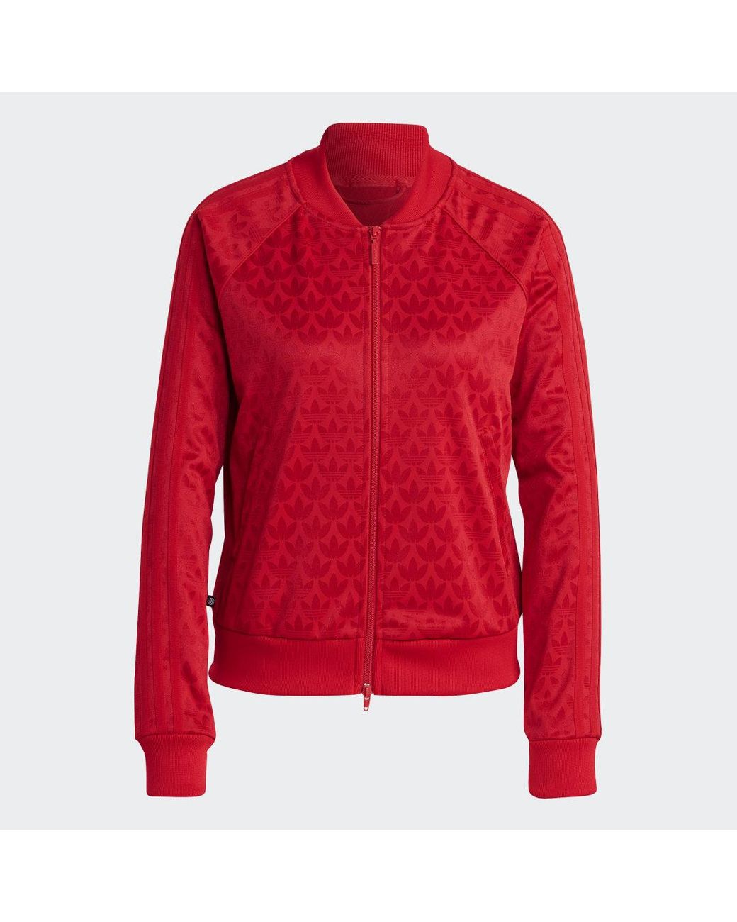 adidas SST Originals Jacke in Rot | Lyst DE