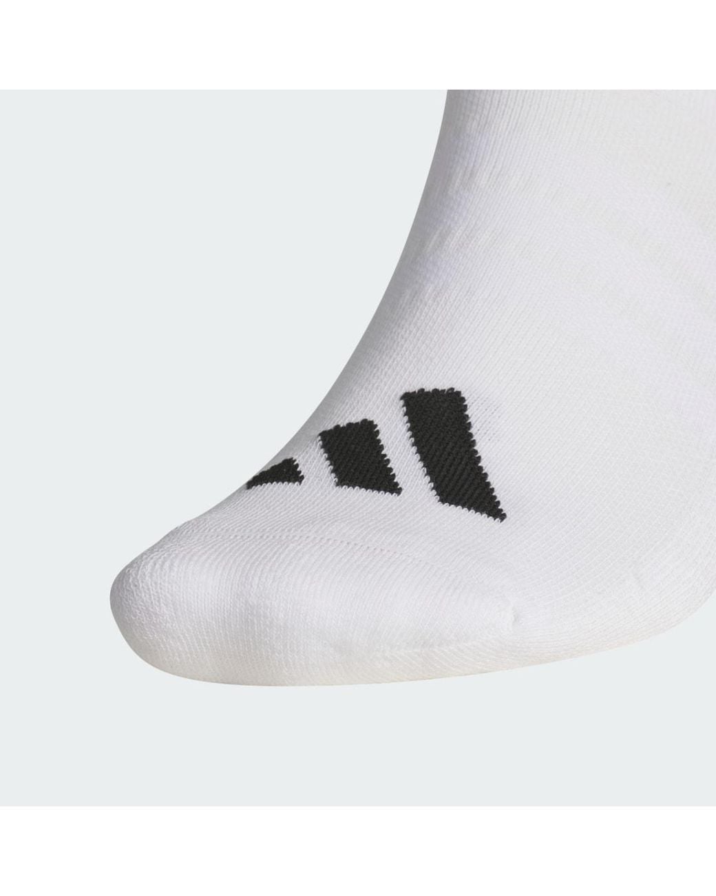 Calcetines Performance No Show Adidas de color White
