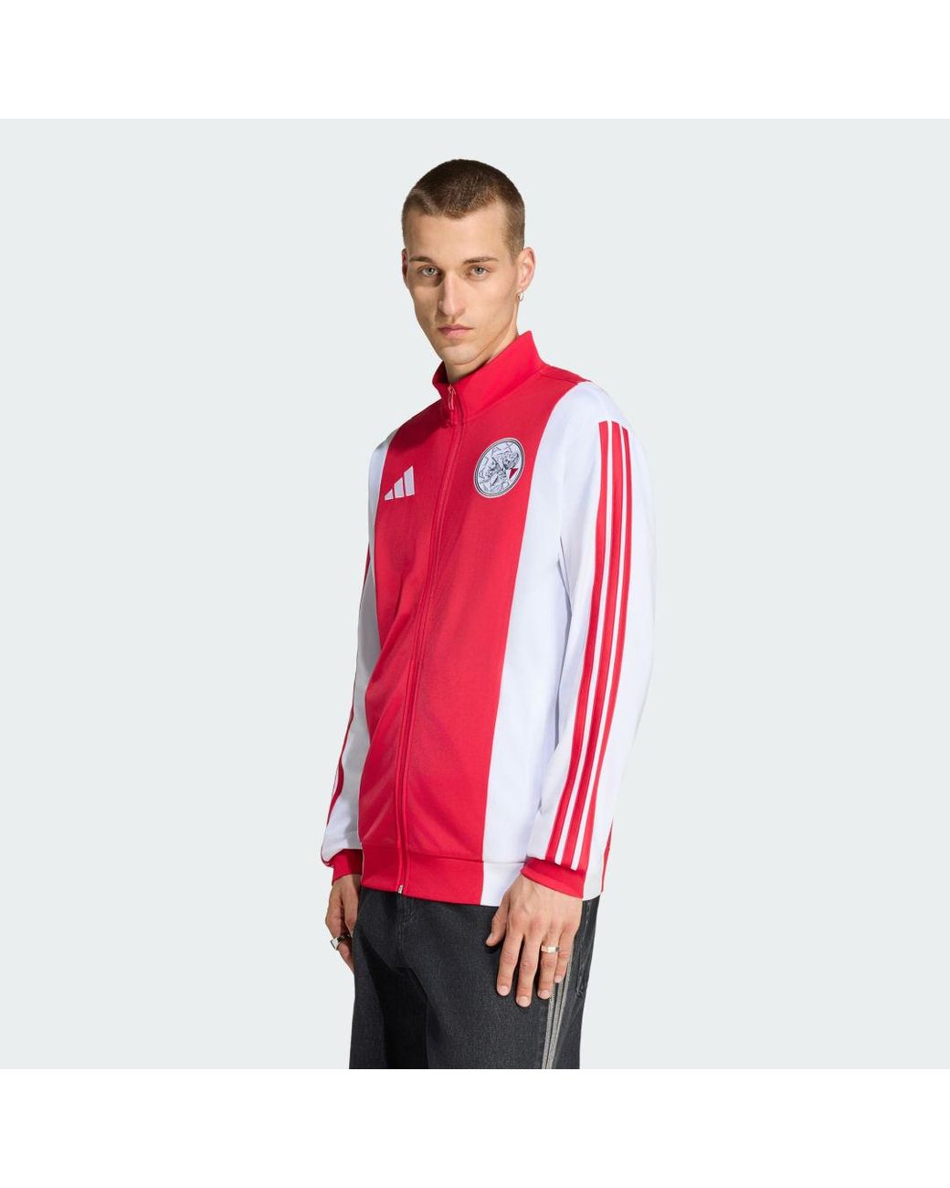 Adidas Red Ajax Amsterdam Dna Track Top for men