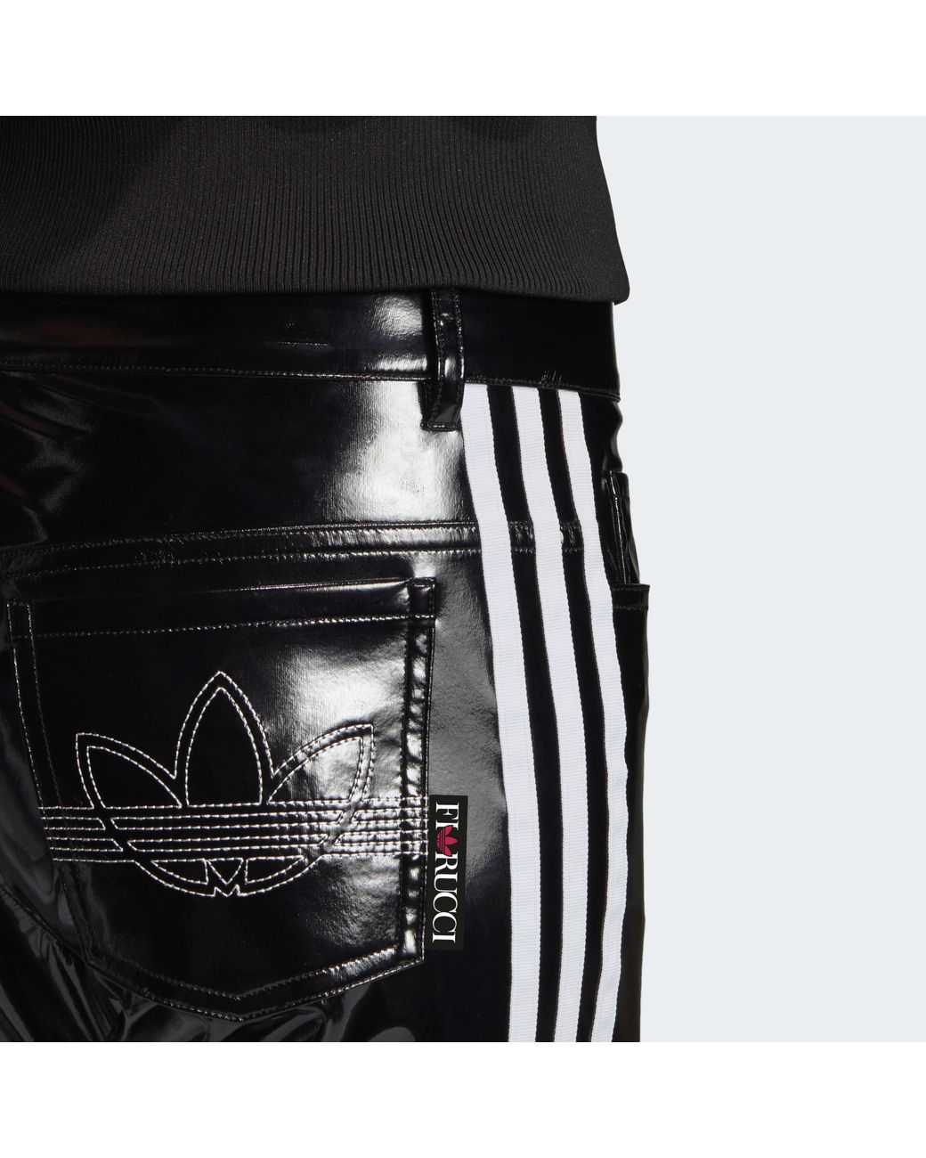 Adidas vinyl sales pants