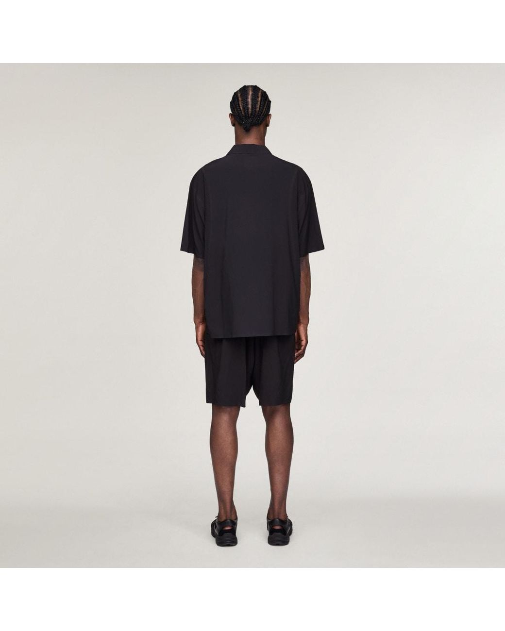 Adidas Black Y-3 Ultralight Woven Shirt for men