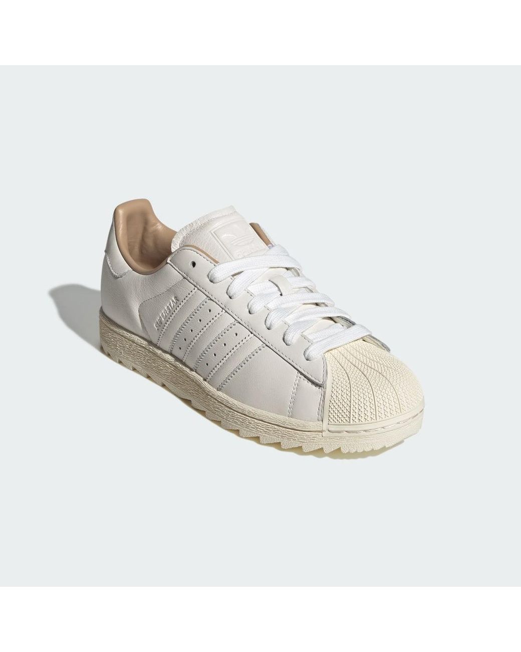 Adidas White Superstar Ii Ripple Shoes