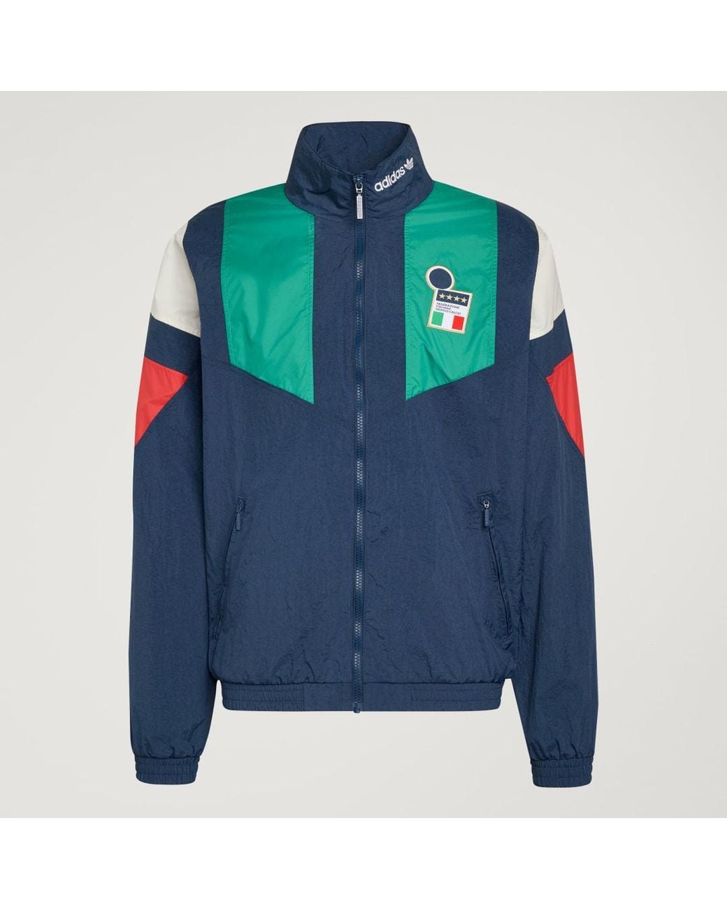 Adidas Blue Italy Eqt Track Top for men