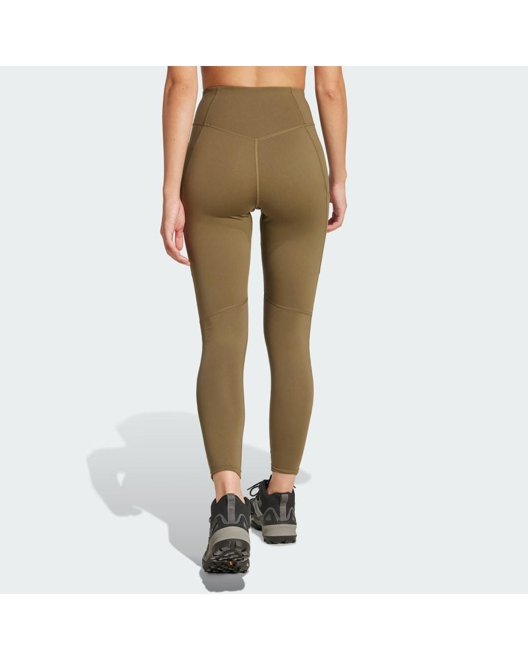 Adidas Brown Terrex Multi Leggings