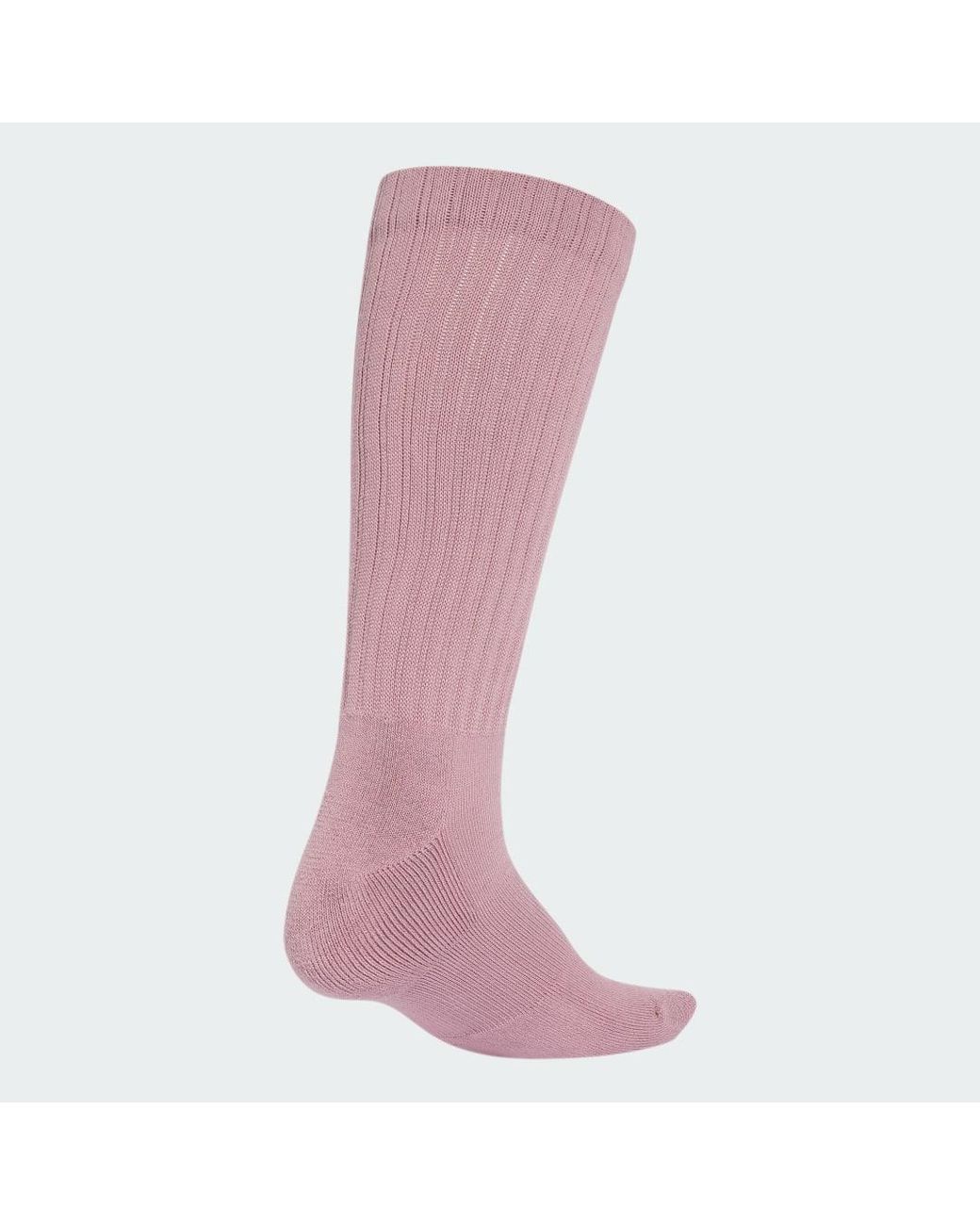Adidas Pink Training Slouch Socks