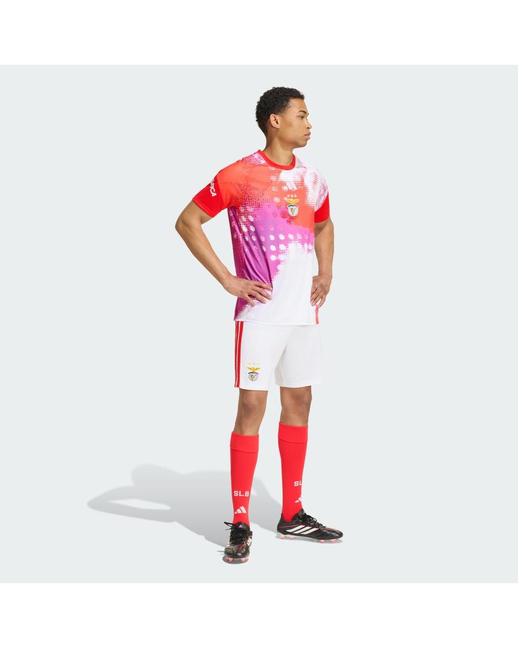 Adidas Red Sl Benfica 26/27 Pre Match Jersey for men