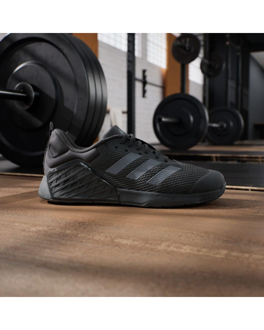 Adidas Black Dropset 3 Training Shoes